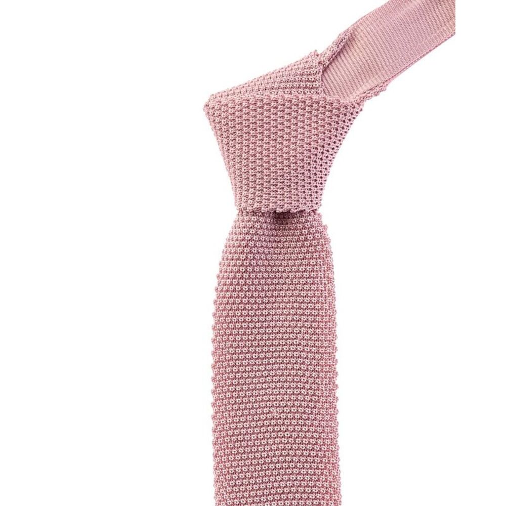 Brunello Cucinelli Woven Silk Tie, Pink